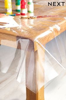 مفرش طاولة شفاف ينظف بالمسح (297428) | 66 د.إ