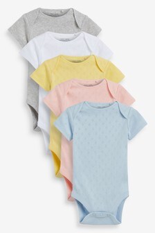 Lot de 5 bodies à manches courtes (0 mois - 3 ans)