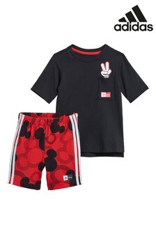 Ensemble short et t-shirt adidas Mickey Mouse™ noir enfant
