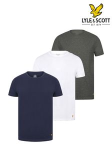 Lyle & Scott Lounge T-Shirts 3 Pack (298762) | €40