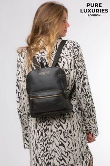 Pure Luxuries London Kinsely Leather Backpack