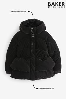 Черная непромокаемая дутая куртка Baker By Ted Baker (2AM191) | €57 - €61