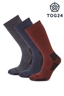Tog 24 Grey Villach Trek Socks 3 Pack (2P5281) | AED166