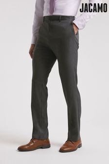 Jacamo Charcoal Grey James Suit: Trousers (2QD975) | $74