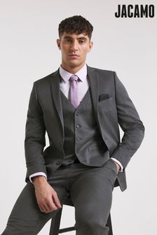 Jacamo Charcoal Grey James Suit: Jacket (2QE117) | 285 zł
