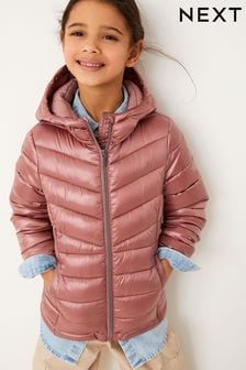 Pink Lightweight Shower Resistant Short Padded Coat (3-16yrs) (2QP145) | €21 - €31