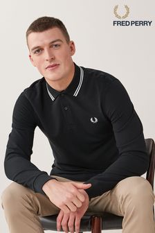 Fred Perry Mens Twin Tipped Polo Shirt (300010) | SGD 174