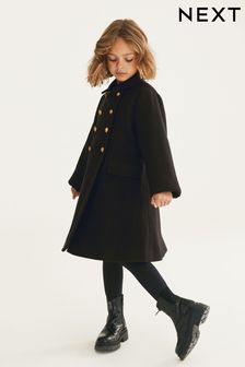 Шерстяное пальто в стиле милитари (3-16 лет) (300152) | €32 - €41