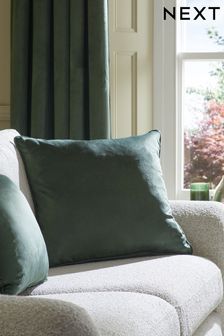 Dark Green 59 x 59cm Matte Velvet Cushion