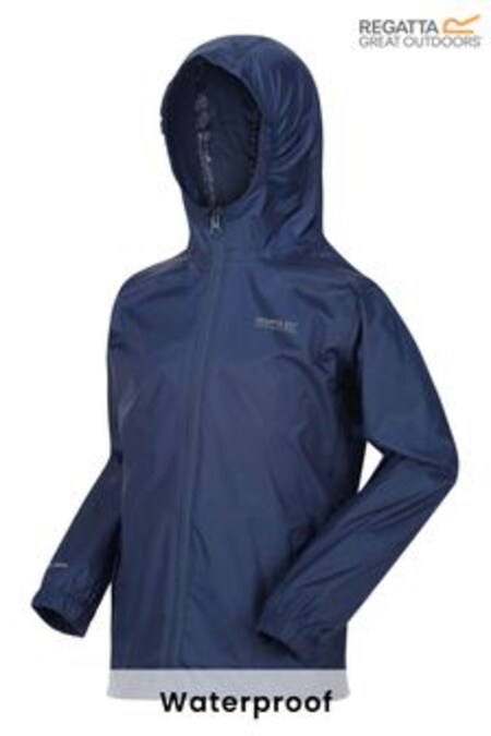 Regatta Kids Pack It Waterproof & Breathable Puddle Jacket (300439) | €29