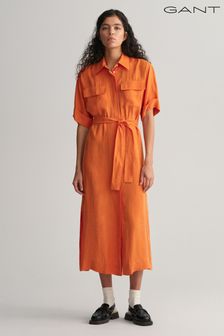 Gant Short Sleeved Pocket Shirt Dress (300666) | 599 zł