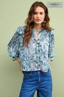 Блузка с длинными рукавами и оборками (300757) | €23
