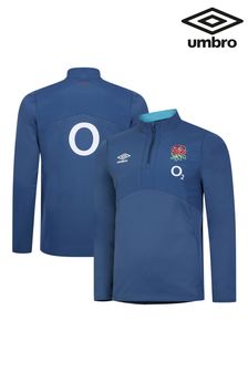 Umbro Blue England Rugby 1/2 Zip Fleece (300866) | $111