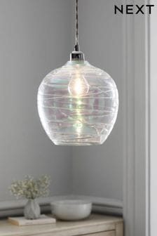 Iridescent Drizzle Easy Fit Pendant Lamp Shade (301762) | SGD 50