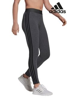 adidas Grey Sportswear 3 Stripes Leggings (303128) | $54