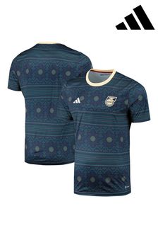 Bleu - Chemise d’avant-match Adidas Jamaïque (303131) | €70