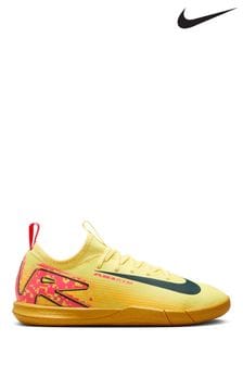 Nike Laser Orange Kids Zoom Mercurial Vapor 16 Academy Kylian Mbappe Indoor Court Football Boots (303154) | KRW128,100