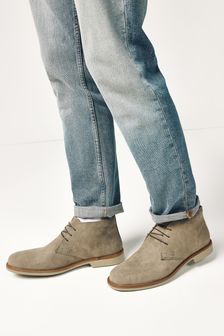 Taupe Motionflex Chukka Boots (303524) | €18