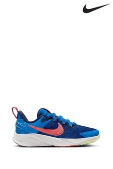 Синий/мульти - Детские кроссовки для бега Nike Star Runner 4 (303698) | €52