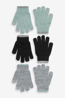 3 Pack Gloves (3-16yrs)