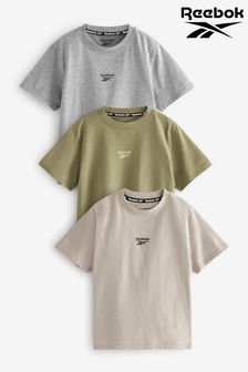 Reebok Junior 3 Pack Logo T-Shirts (304266) | €25