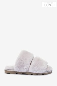 Collection Luxe Shearling Slider Slippers