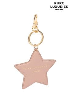 Pure Luxuries London Drayton Leather Star Keyring (305885) | kr260