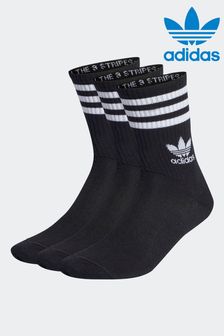 adidas Originals Mid Cut Crew Socks 3 Pairs