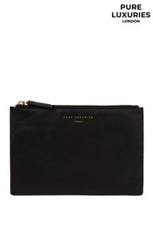 黑色 - Pure Luxuries London Osterly皮質錢包 (306473) | NT$1,400