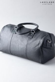 أسود - حقيبة جلد متوسطة الحجم بني Discoverer من Lakeland Leather (306897) | 51 ر.ع
