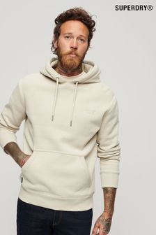 Superdry White Essential Logo Hoodie (306973) | $94