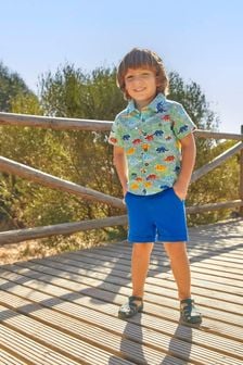 Jojo Maman Bébé Jungen Hemd mit Dinoprint (307259) | 30 €