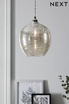 Mink Brown Drizzle Easy Fit Pendant Lamp Shade (307493) | 45 €