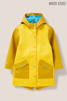 White Stuff Yellow Rain Coat