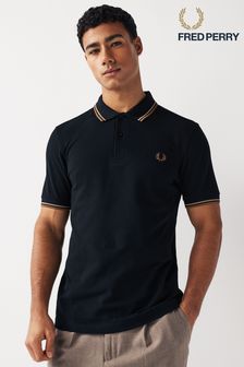 Fred Perry Mens Twin Tipped Polo Shirt (309005) | KRW160,100