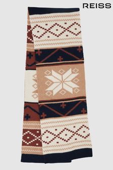 Reiss pleten šal z nordijskim vzorcem Norbury (309835) | €112
