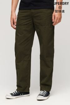 Verde - Pantaloni Superdry Carpenter  (309989) | 401 LEI