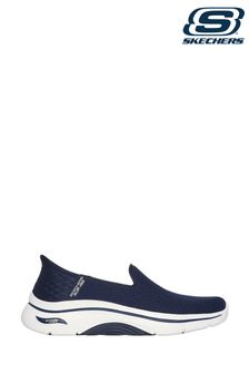Skechers Blue Go Walk Arch Fit 2.0 Slip In Trainers (310493) | SGD 172