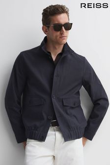 Jachetă bluzon cu guler înalt Reiss Ozark Cu nasturi (310504) | 1,634 LEI
