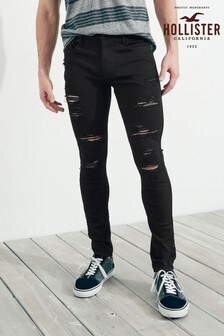 hollister ripped jeans men