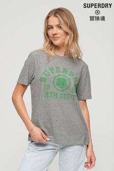 Superdry Grey Athletic College T-Shirt (311225) | €15.50