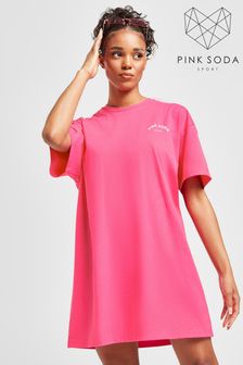 Roza obleka s kratkimi rokavi Pink Soda (311231) | €14