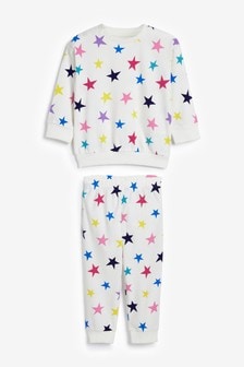 Разноцветные звезды - Уютная флисовая пижама (9 мес. - 8 лет) (311333) | 383 грн - 472 грн
