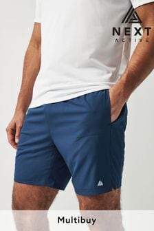 Blue 7 Inch Active Gym Sports Shorts (311552) | $35