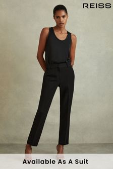 Reiss Black Gabi Slim Fit Suit Trousers (311743) | €142