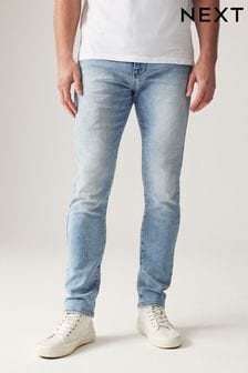 Blue Bleach Skinny Fit Comfort Stretch Jeans (313176) | ￥4,850