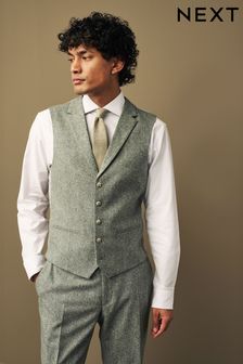 Nova Fides Italian Wool Blend Suit: Waistcoat