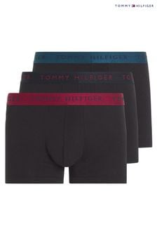 Tommy Hilfiger Blue Metallic Trunks 3 Pack (313712) | SGD 87