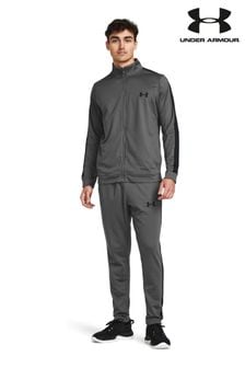 Under Armour Grey/Black Rival Knit Hooded Tracksuit (313861) | €81