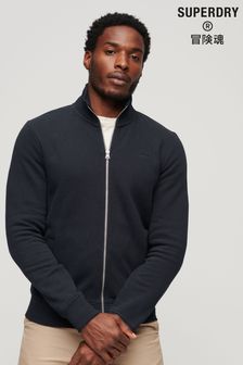 Mens superdry top fleece jacket